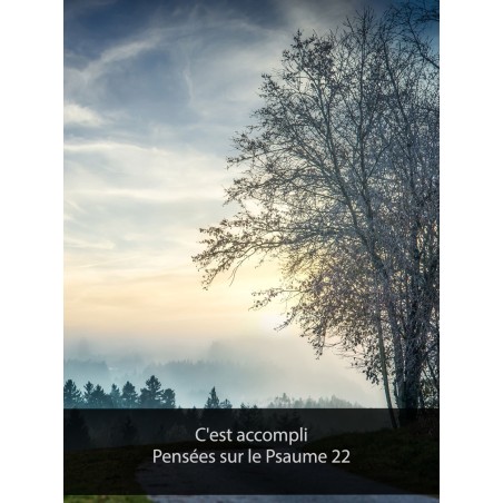 C'est accompli, pensées sur le Psaume 22 (PDF)